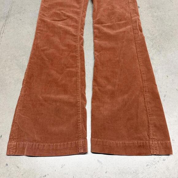 Citizens of Humanity Flare Corduroy Pants Womens 29x32 Orange Bootcut USA Made - Picture 3 of 8